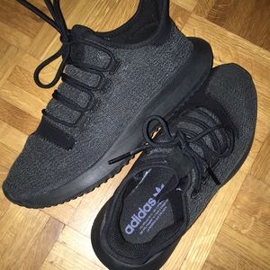 Adidas black tubular. Too big for me